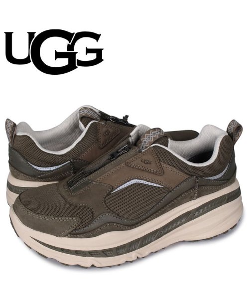 セール Ugg アグ スニーカー ダッドシューズ ジップ メッシュ メンズ Ca805 厚底 Zip Mesh グリーン アグ Ugg D Fashion
