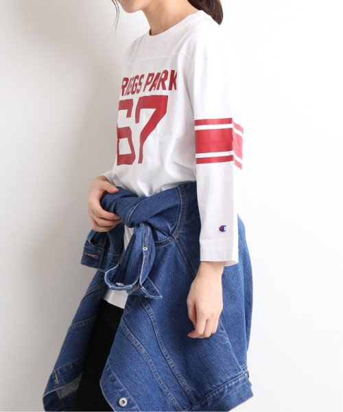 セール Champion チャンピオン Campus 3 4スリーブフットボール Tシャツ スローブ イエナ Slobe Iena D Fashion セール Champion チャンピオン Campus 3 4スリーブフットボール Tシャツ スローブ イエナ Slobe Iena D Fashion