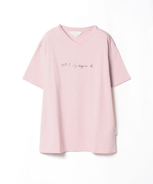 W984 Ts ロゴtシャツ トゥービー バイ アニエスベー To B By Agnes B D Fashion