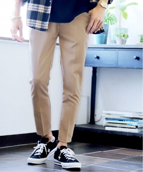 クーポン セール22 Off Trストレッチアンクルスラックス スラックス メンズ アンクルパンツ クロップド 9分丈 パンツ スリム ジギーズショップ Jiggys Shop D Fashion