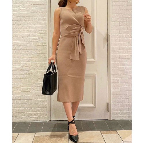 セール 30 Off ウエストマークノースリーブタイトワンピース ロイヤルパーティー Royal Party D Fashion