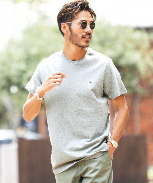 Tommy Hilfiger トミー ヒルフィガー Basic Cotton Core Flag ブランド Tシャツ メンズ レディース クルーネック 半袖 ジギーズショップ Jiggys Shop D Fashion Tommy Hilfiger トミー ヒルフィガー Basic Cotton Core Flag ブランド Tシャツ メンズ レディース クルーネック 半袖 ジギーズショップ Jiggys Shop D Fashion