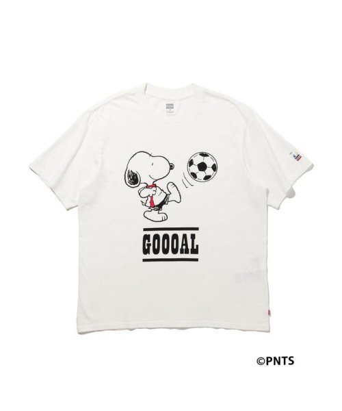 セール オーバーサイズグラフィックtシャツ Soccer Goooal Snoopy リーバイス Levi S D Fashion