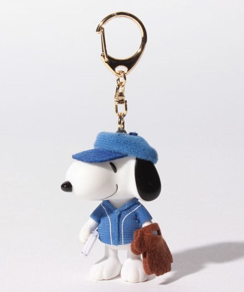 Snoopy Peanuts ピーナッツ スヌーピーコスチュームキーチェーン 野球 Peanuts Peanuts D Fashion