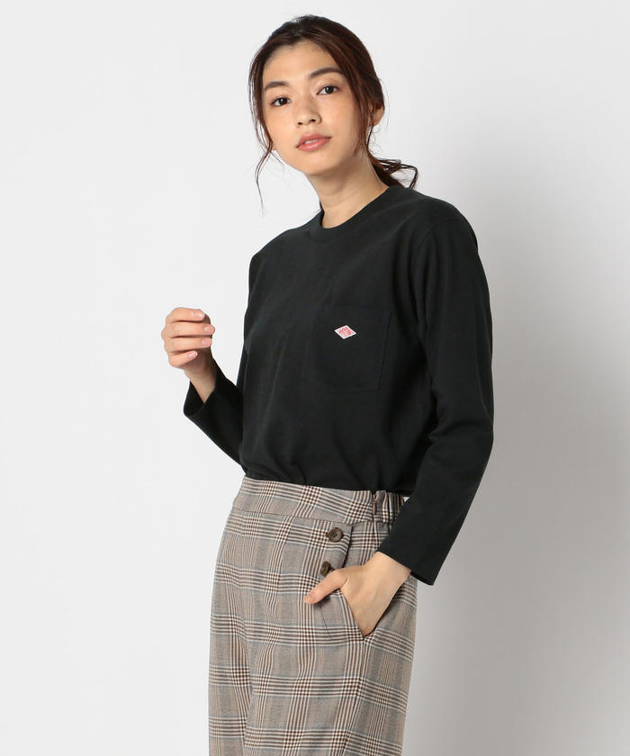 送料無料 いつまで DANTON/ダントン】ロングスリーブTシャツ #JD－9077(503427910 Tシャツ(長袖/七分)