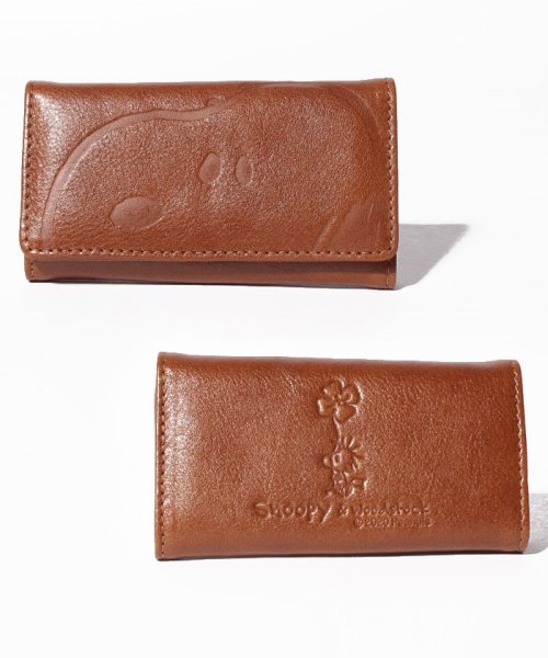 スヌーピー Snoopy ピーナッツ Peanuts キーケース スヌーピー Snoopy Leather Collection D Fashion