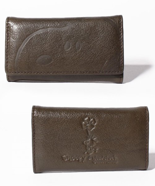 スヌーピー Snoopy ピーナッツ Peanuts キーケース スヌーピー Snoopy Leather Collection D Fashion