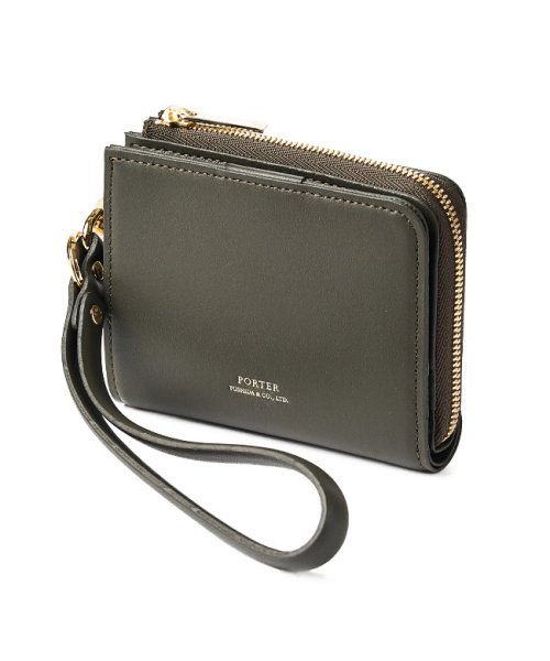 吉田カバン ポーター ポーターガール ユニ ミニ財布 二つ折り財布 本革 レディース ミニウォレット Porter 284 ポーターガール Porter Girl D Fashion