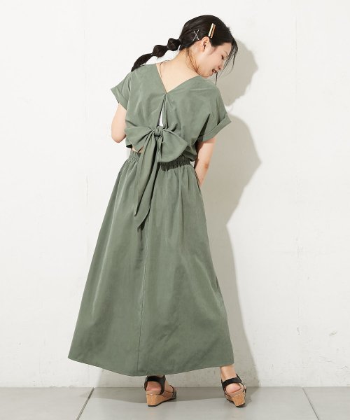 セール 74 Off バックリボンワンピース オリーブデオリーブ Olive Des Olive D Fashion