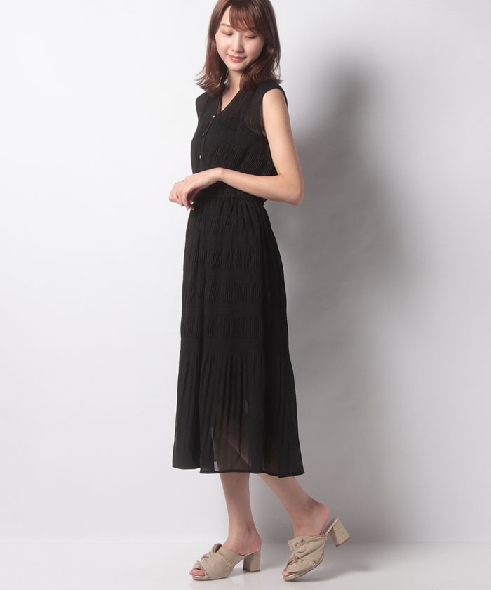 人気商品・限定商品ばかりの「超得 半額福袋」が販売開始 クーポン】【セール 74%OFF】マジョリカプリーツノースリーブ ワンピース