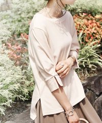 and it_/アンドイット and it_ 【and it_】Beスリーブすっきりパフカットソー【M】【L】レディース 春夏秋 トップス カットソー ベージュ ライトカーキ /503430081