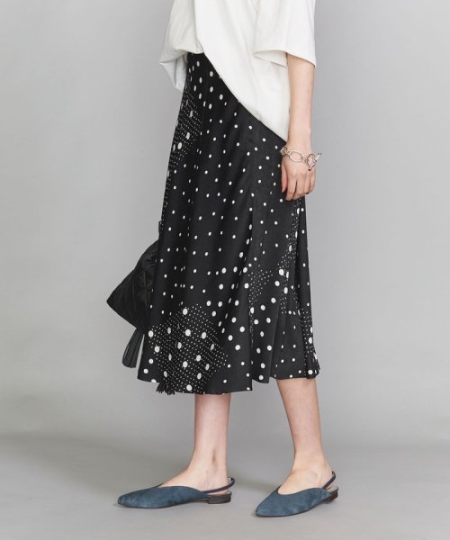 セール 30%OFF】BY ドットパネルフレアスカート о(503432218