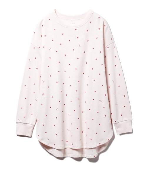 ストロベリーワッフルプルオーバー 503470447 Gelato Pique Gelato Pique D Fashion