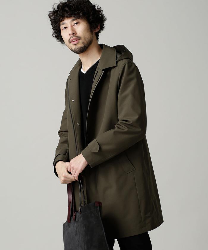 セール】7DAYS COAT フード脱着ステンカラー(503474983