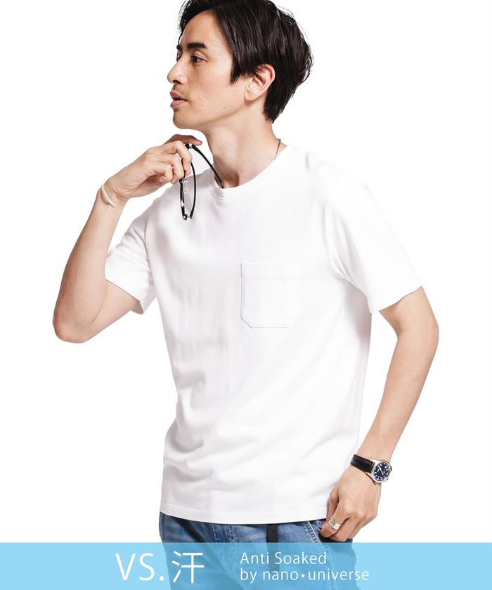 セール】《汗染み防止》Anti Soaked ヘビークルーネックTシャツ セール】《汗染み防止》Anti Soaked ヘビークルーネックTシャツ