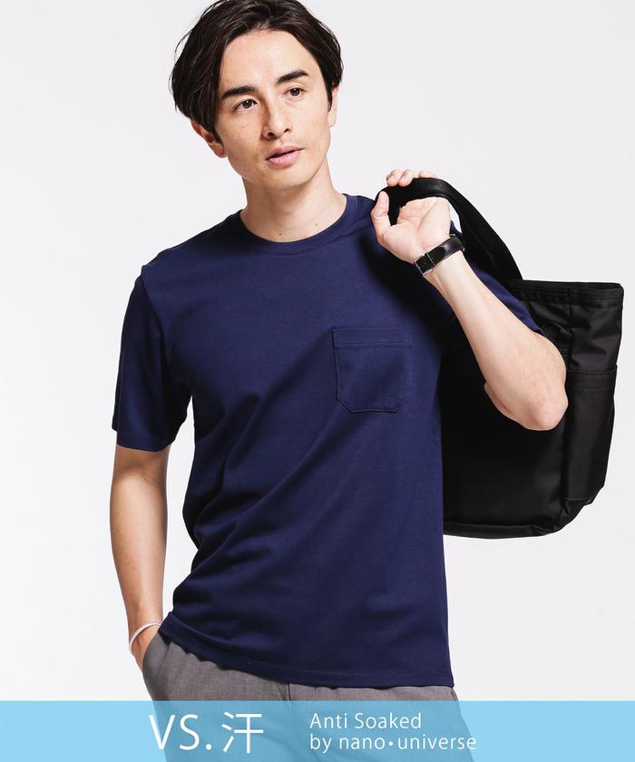 セール】《汗染み防止》Anti Soaked ヘビークルーネックTシャツ セール】《汗染み防止》Anti Soaked ヘビークルーネックTシャツ