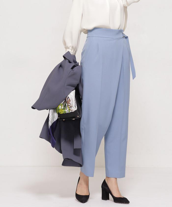 JOURNAL STANDARD ブルーパープル ラップデザインパンツ　38 JOURNAL STANDARD ブルーパープル ラップデザインパンツ38