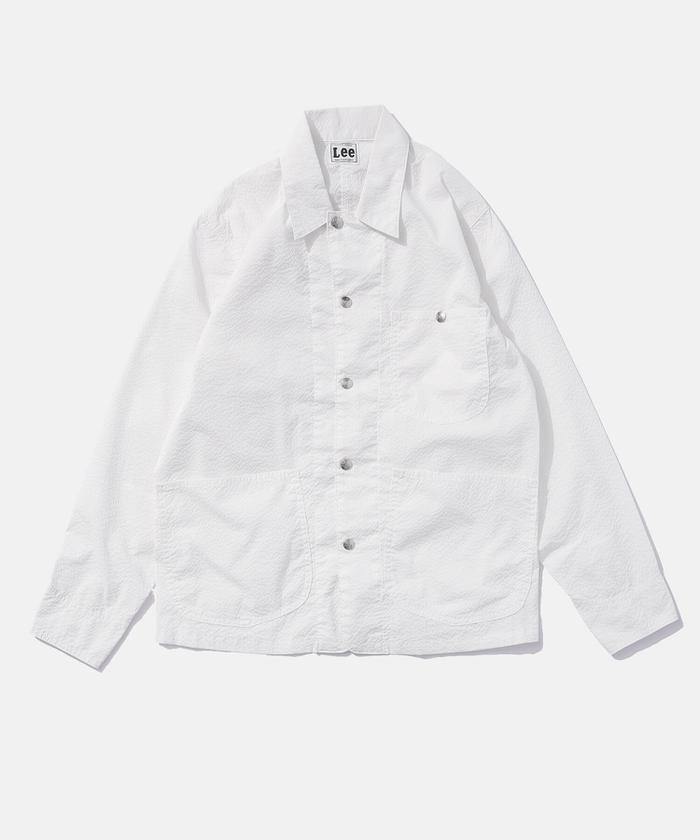セール】Lee/別注シアサッカー カバーオールジャケット セール】Lee/別注シアサッカー カバーオールジャケット