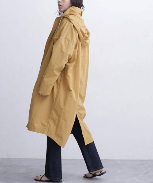 セール Champion 別注ナイロンタフタ2wayフードロングコート ナノ ユニバース Nano Universe D Fashion
