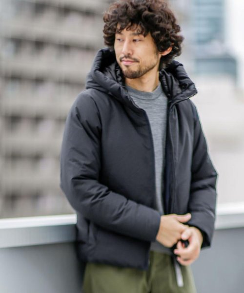 セール 50 Off Web限定 河田フェザー撥水フードダウンジャケット ナノ ユニバース Nano Universe D Fashion