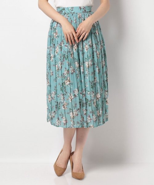 セール80 Off フラワープリントプリーツスカート プロポーション ボディドレッシング Proportion Body Dressing D Fashion