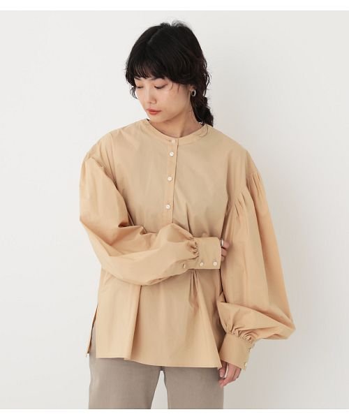 【GISELe10月号掲載】cocoon sleeve pullover shirt