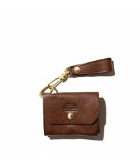 AS2OV/AS2OV / アッソブ OILED SHRINK LEATHER CARDCASE－CHOCO/503426443