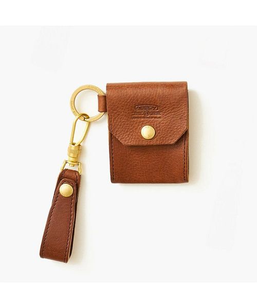 AS2OV / アッソブ OILED SHRINK LEATHER COIN CASE－CHOCO(503426451