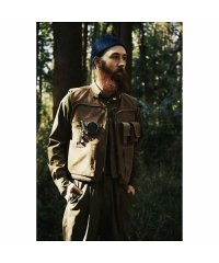 AS2OV/アッソブ AS2OV AS2OV / アッソブ SHRINK NYLON CAMP VEST 2 ー KHAKI/503426483