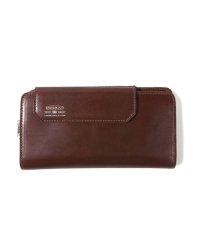 AS2OV/AS2OV / アッソブ LEATHER MOBILE LONG WALLET CHOCO/503478716