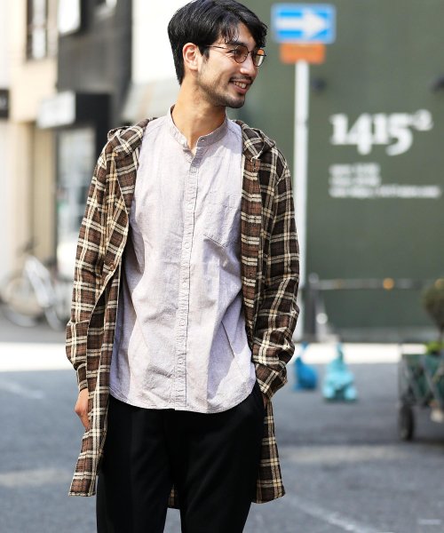 ネルロング丈パーカーシャツ 長袖シャツ パーカー メンズ カジュアル チェック ネルシャツ 長袖 シャツ トップス ロング ジギーズショップ Jiggys Shop D Fashion ネルロング丈パーカーシャツ 長袖シャツ パーカー メンズ カジュアル チェック ネルシャツ 長袖 シャツ トップス ロング ジギーズショップ Jiggys Shop D Fashion
