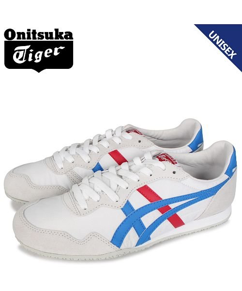 オニツカタイガー Onitsuka Tiger セラーノ スニーカー メンズ レディース Serrano ホワイト 白 11b400 100 8 25 新 オニツカタイガー Onitsukatiger D Fashion