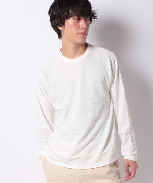 セール リンクスランダムボーダーtシャツ 長袖 ナノ ユニバース Nano Universe D Fashion セール リンクスランダムボーダーtシャツ 長袖 ナノ ユニバース Nano Universe D Fashion