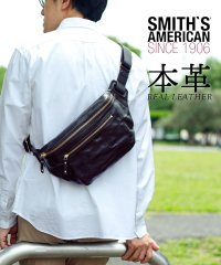 MARUKAWA/【SMITH'S AMERICAN】スミスアメリカン 本革 レザー ショルダー バッグ ボディバッグ ウエストバッグ メンズ ギフト プレゼント/503447939