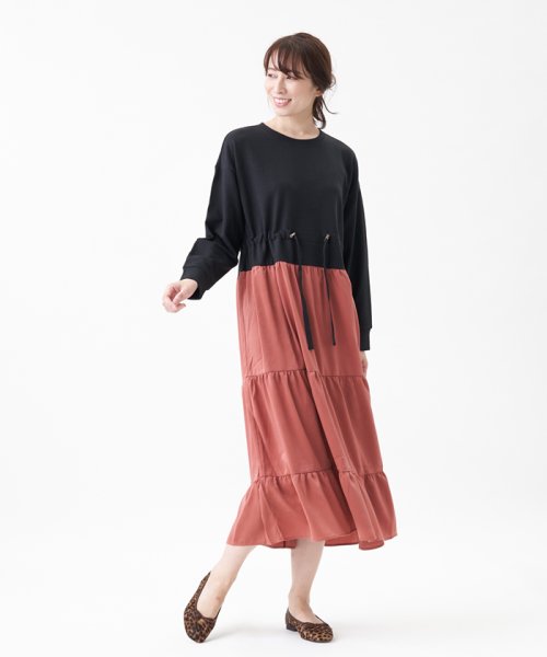 セール 50 Off コンビネーションデザインワンピ ス アン レクレ En Recre D Fashion セール 50 Off コンビネーションデザインワンピ ス アン レクレ En Recre D Fashion