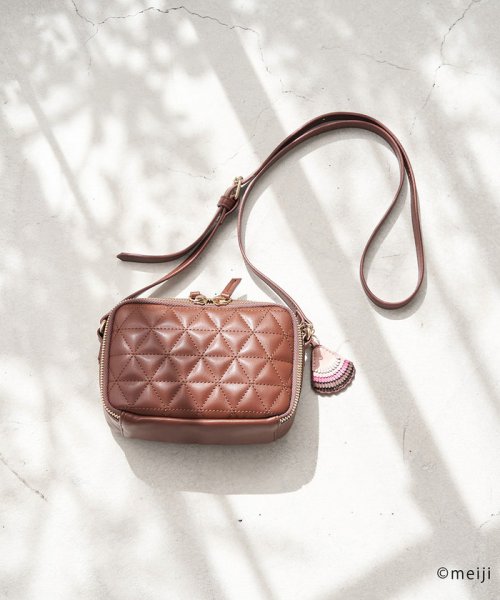 アポロ My Style ロペピクニック チャーム付キルティングショルダーバッグ ロペピクニック パサージュ Rope Picnic Passage D Fashion