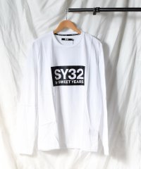 ar/mg/【73】【it】【SY32 by SWEET YEARS】BOXLOG L/S TEE/503490445