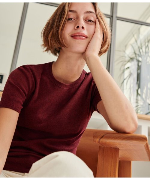 Femme クルーネック半袖tシャツ プチバトー Petit Bateau D Fashion Femme クルーネック半袖tシャツ プチバトー Petit Bateau D Fashion