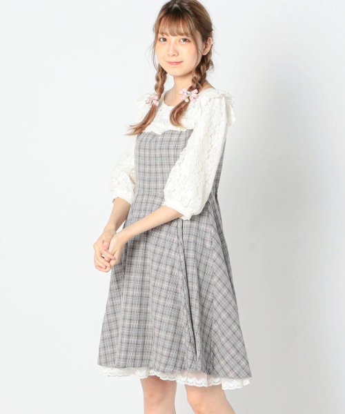 セール フルールレース切替ワンピース ロディスポット Lodispotto D Fashion セール フルールレース切替ワンピース ロディスポット Lodispotto D Fashion