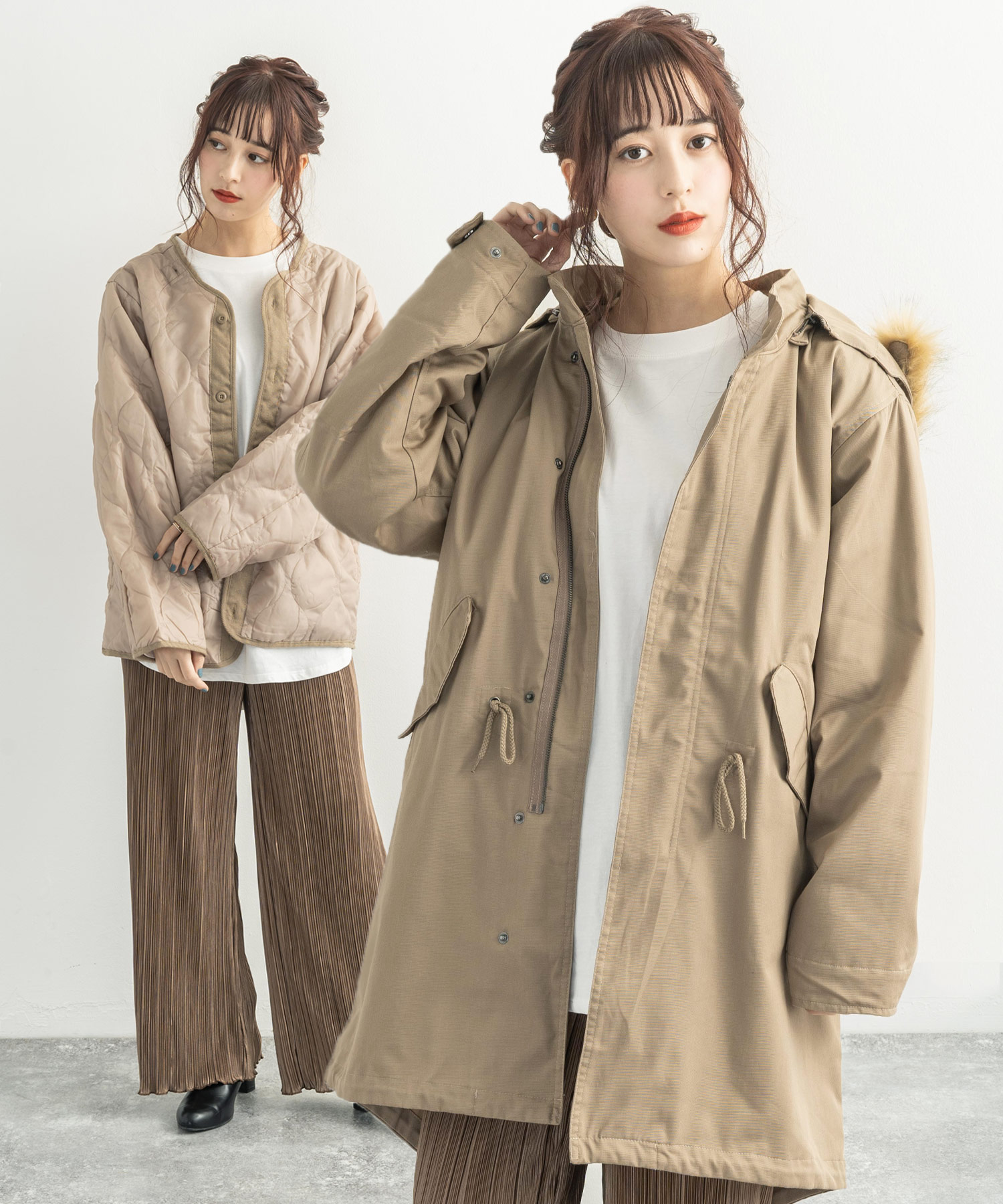 クーポン】ロッキーモンロー Rocky Monroe モッズコート メンズ