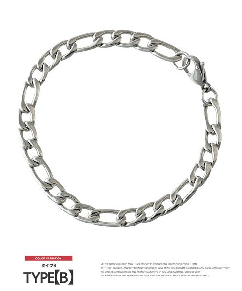 チェーン ブレスレット メンズ ステンレス シンプル アクセサリー バングル メンズブレスレット メンズアクセ アクセ ブレス シルバーアクセ 春 夏 秋 冬 ワンカラーズ One Colors D Fashion