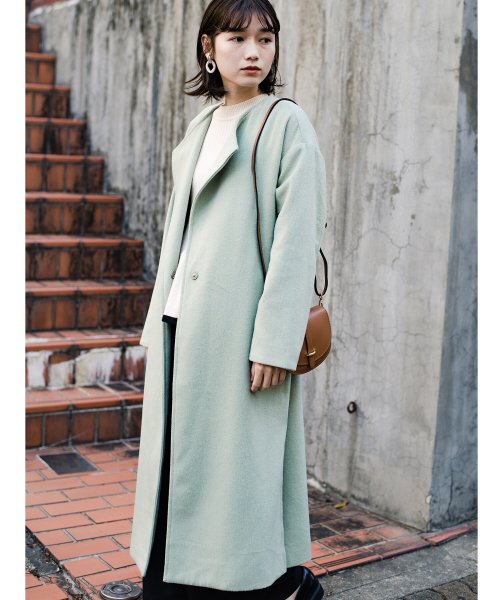 冬の地味コーデ脱出 さっと羽織って女っぽいきれい色ガウンコート ハコ Haco D Fashion 冬の地味コーデ脱出 さっと羽織って女っぽいきれい色ガウンコート ハコ Haco D Fashion