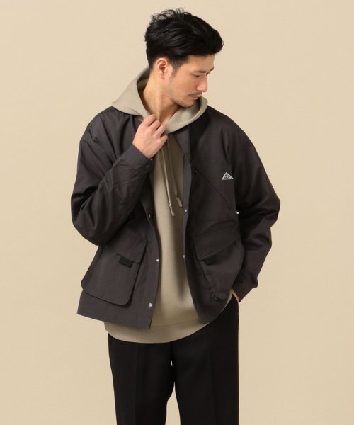 【SHIPS別注】KELTY: ウェザークロス メッシュ ノーカラー ジャケット