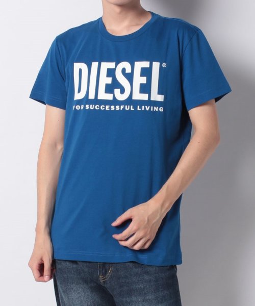 Diesel T Diego Logo ディーゼル ロゴプリント Tシャツ 00sxed 0aaxj ディーゼル Diesel D Fashion