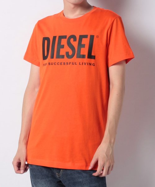 Diesel T Diego Logo ディーゼル ロゴプリント Tシャツ 00sxed 0aaxj ディーゼル Diesel D Fashion