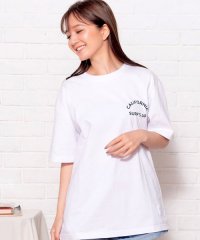 CavariA/CavariA Tシャツ メンズ 半袖 ブランド プリント カットソー ホワイト ネイビー ブラック 黒 白 紺 ユニセックス クルーネック M L XL/503512799