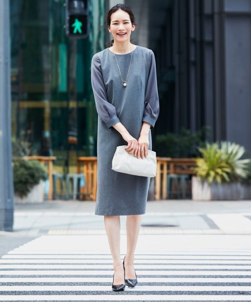 Sサイズ有 360 Free ウォッシャブル ワンピース 自由区 Jiyu Ku D Fashion