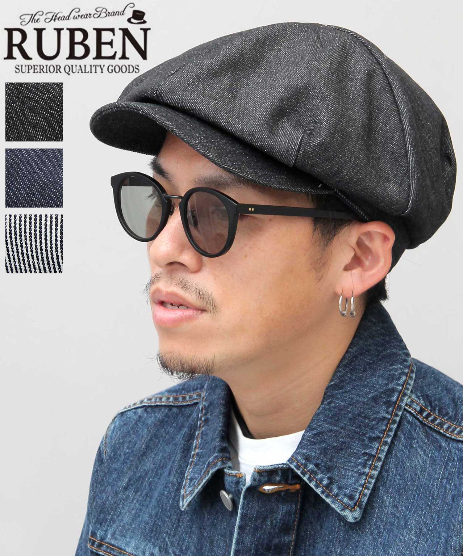 ルーベン Ruben ビッグシルエット キャスケットハンチング