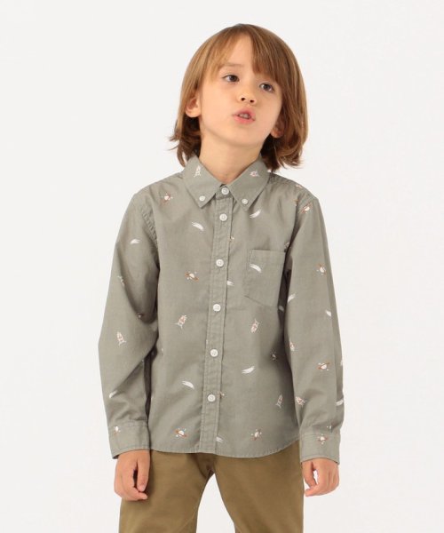 セール Ships Kids 宇宙柄 ボタンダウン シャツ 100 130cm シップスキッズ Ships Kids D Fashion セール Ships Kids 宇宙柄 ボタンダウン シャツ 100 130cm シップスキッズ Ships Kids D Fashion