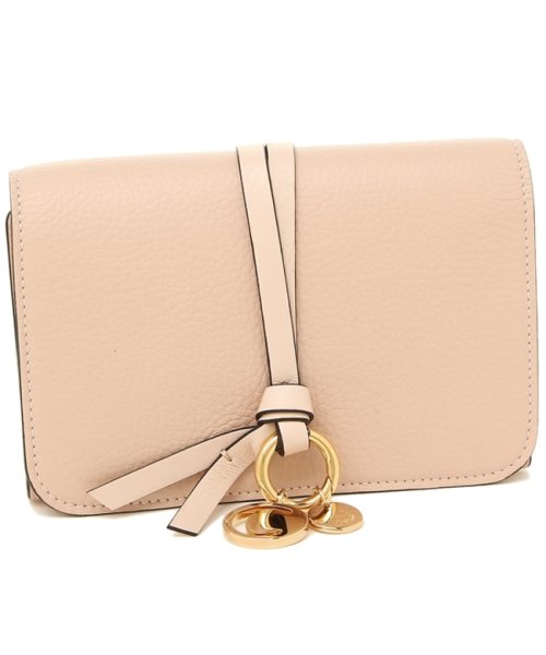 セール クロエ 折財布 レディース Chloe Chc17ap943 H9q 24l ベージュ クロエ Chloe D Fashion